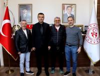 ÇANTAKÖYSPOR YÖNETİMİNDEN ÖZBAY’A ZİYARET
