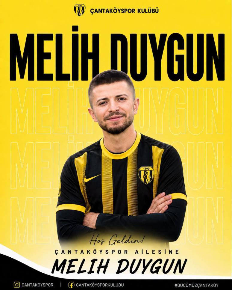 MELİH DUYGUN, YENİDEN ÇANTAKÖYSPOR DEDİ